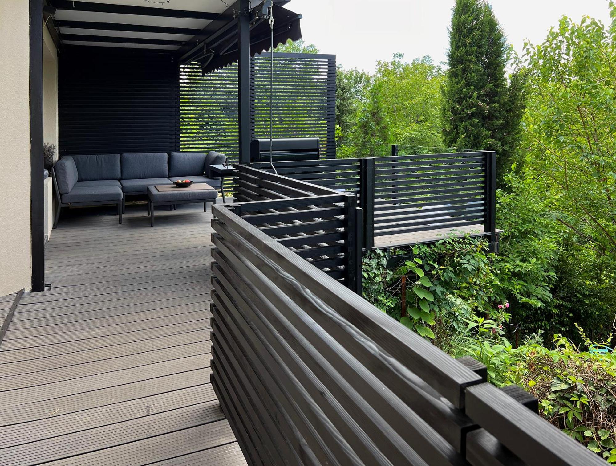 Pergola House In A Green Oasis With Fantastic View Petrovaradin Exterior photo
